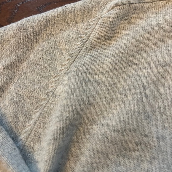 Vintage Y2K L.L. Bean Gray V-Neck Sweater Classic Comfort Size XXL - Picture 5 of 11